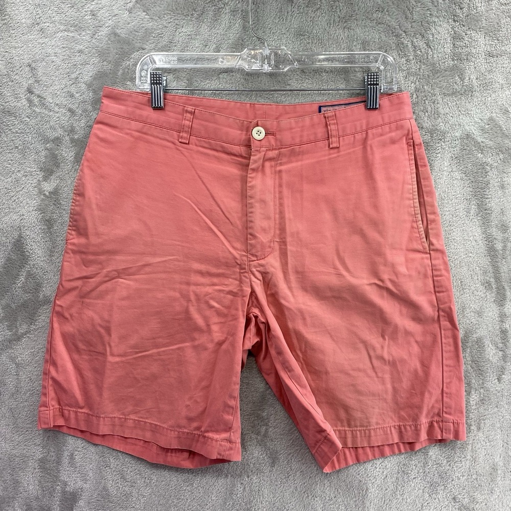 Vineyard Vines Pink Chino Shorts Men's 32 Cotton Preppy